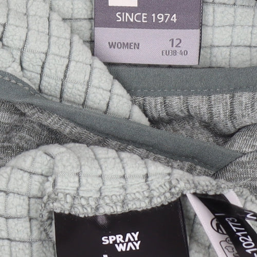 Sprayway Womens Green Size 12 Linhay Hooded Pullover Sweatshirt