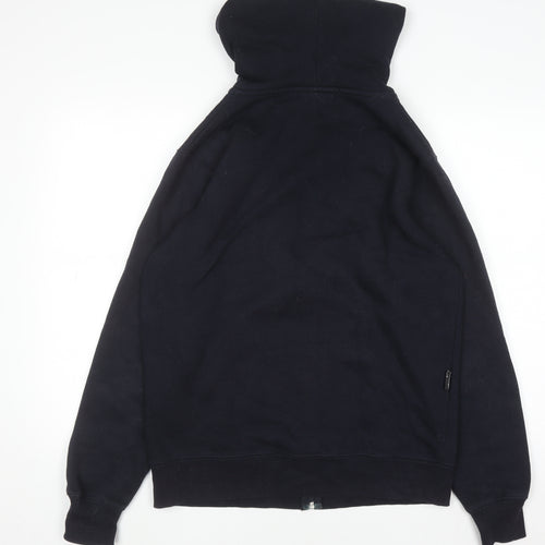Slazenger Men’s Black Full Zip Hoodie Size M Fleece Sweatshirt