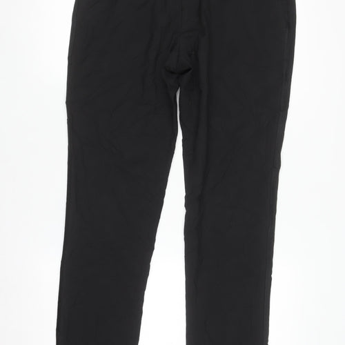 Next Men's Black Slim Fit Dress Trousers 34W 31L