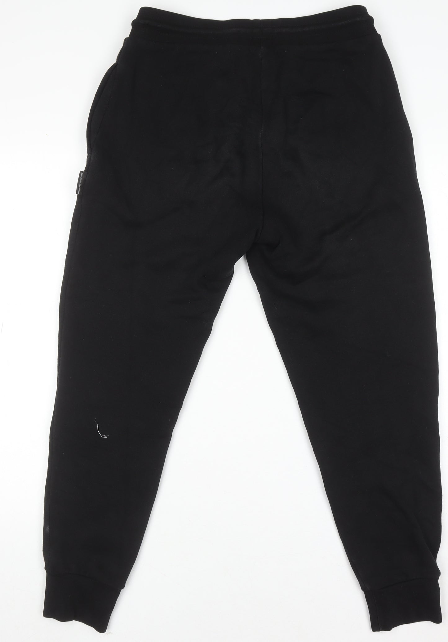 Hoodrich Men's Black Jogger Sweatpants S Regular Fit Fleece Drawstring