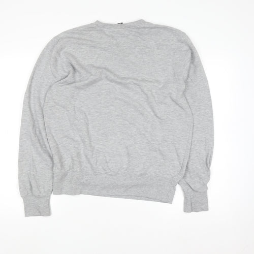 New Balance Men's Grey Crew Neck Pullover Sweatshirt Size M