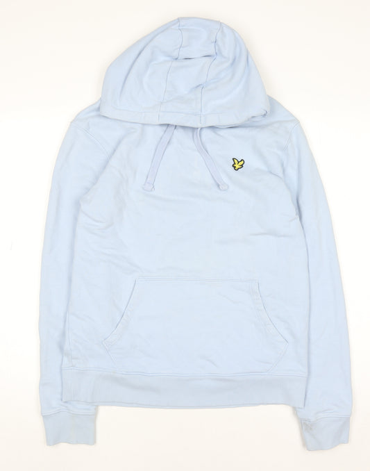 Lyle & Scott Men's Blue Pullover Hoodie Size M Regular Fit