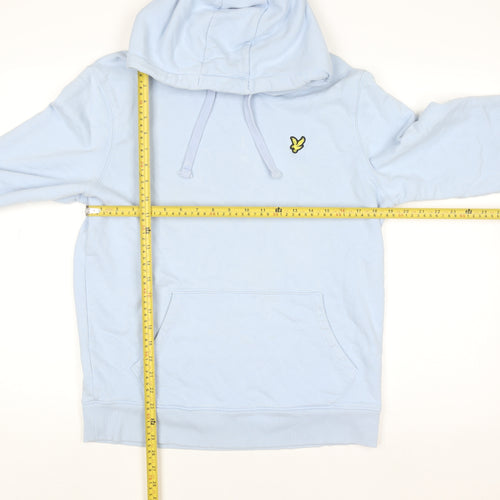 Lyle & Scott Men's Blue Pullover Hoodie Size M Regular Fit
