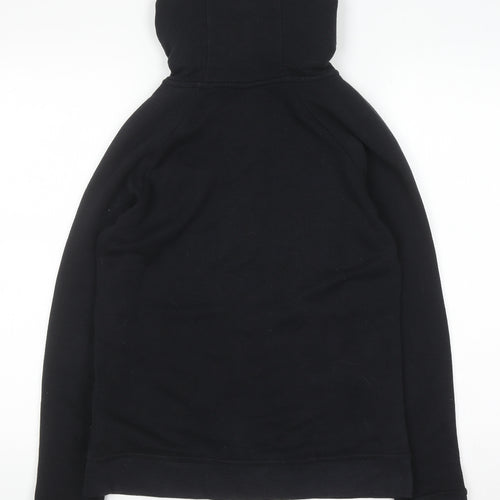 Nike Teens Black Full Zip Hoodie XL 13-15Y Cotton Blend Sportswear