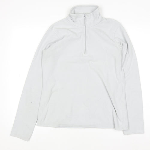 Mountain Warehouse Womens Grey Fleece Pullover Sweatshirt Size M