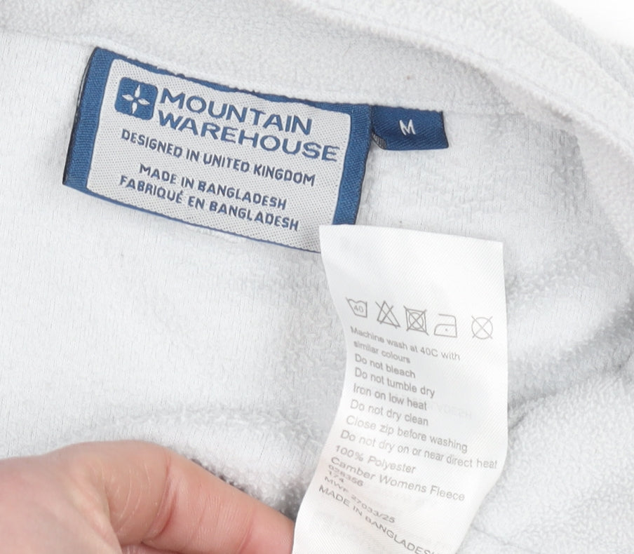 Mountain Warehouse Womens Grey Fleece Pullover Sweatshirt Size M
