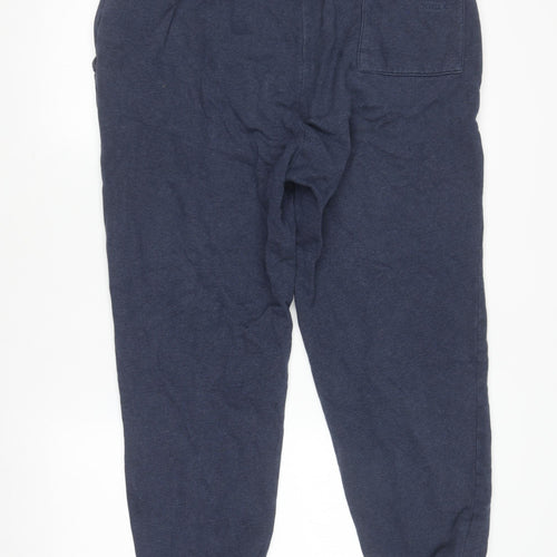 Joules Women's Navy Blue Cotton Jogger Trousers XL Comfortable Activewear