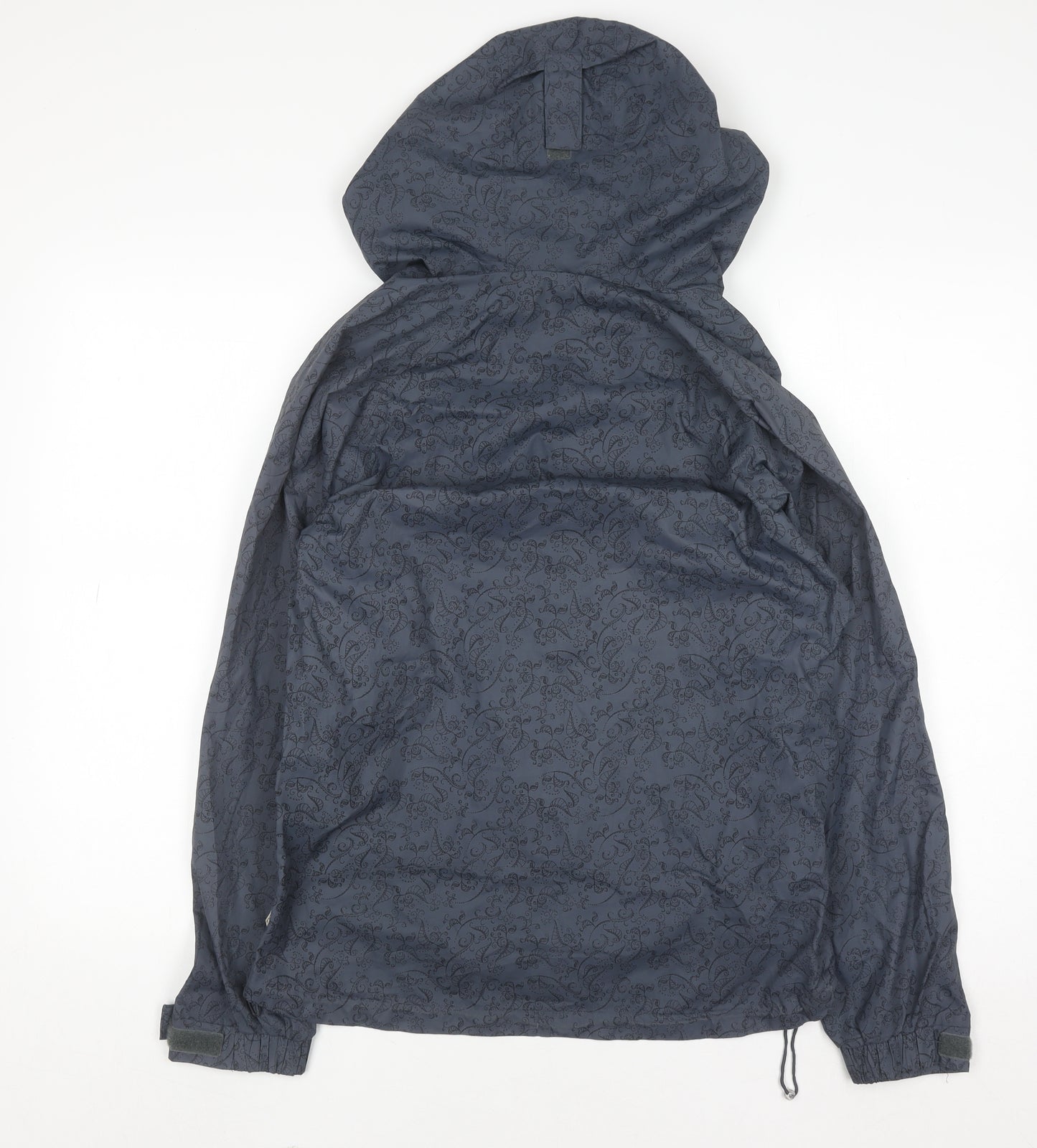 Trespass Womens Grey Waterproof Hooded Rain Coat XS
