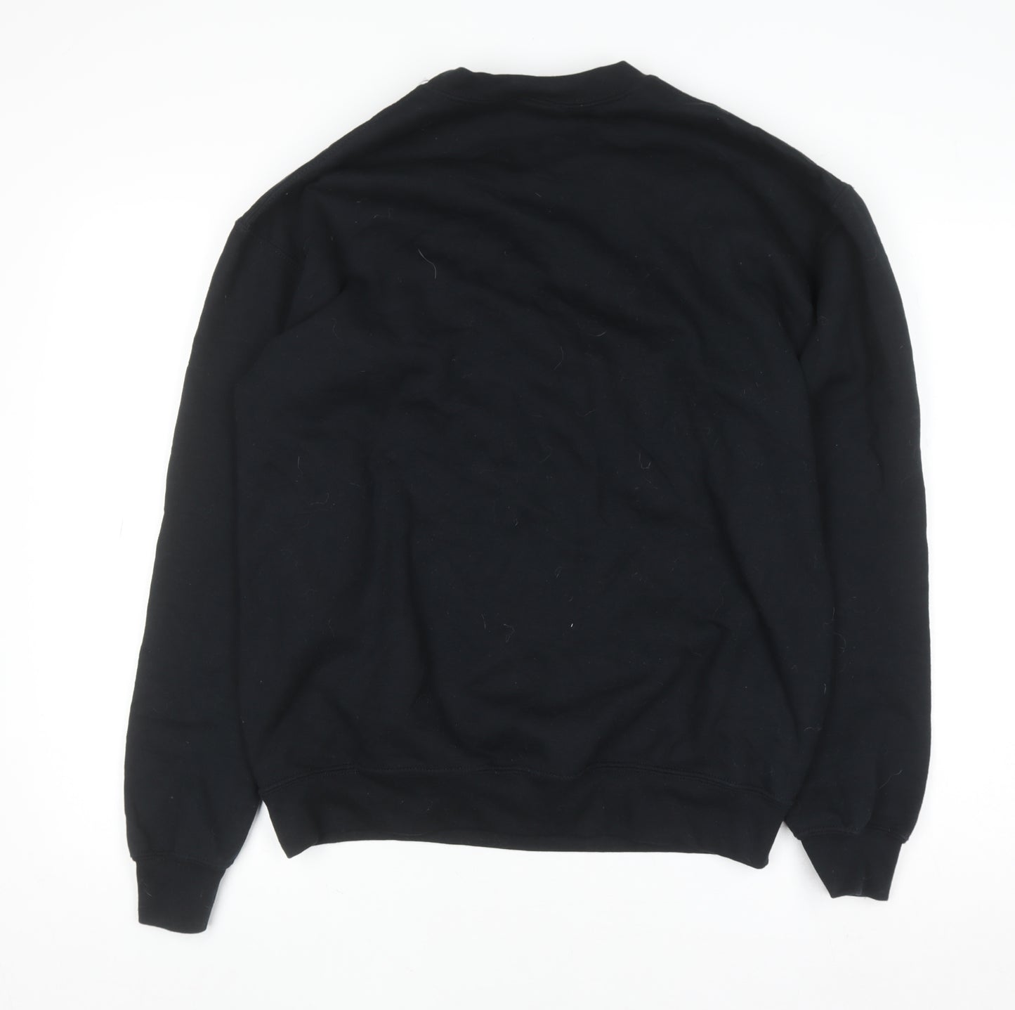 DC Comics Originals Men's Black Batman Graphic Pullover Sweatshirt M