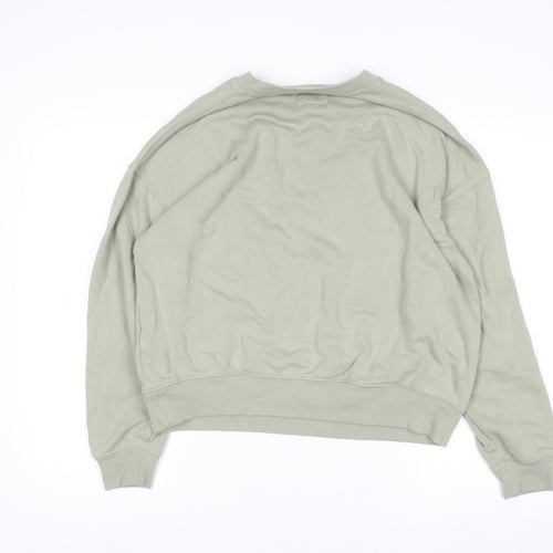 American Eagle Womens Green Size S Pullover Sweatshirt 77 Graphic