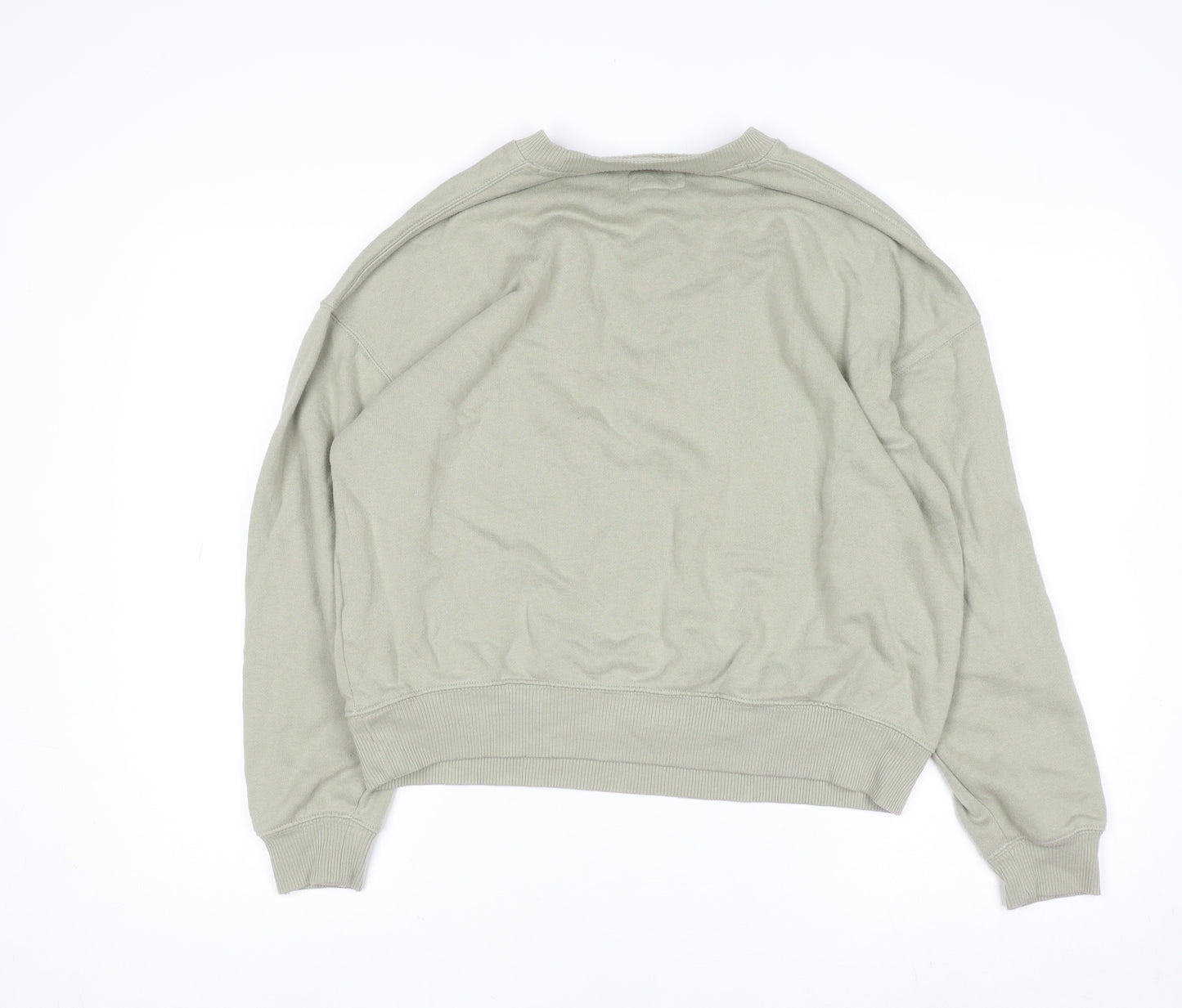 American Eagle Womens Green Size S Pullover Sweatshirt 77 Graphic