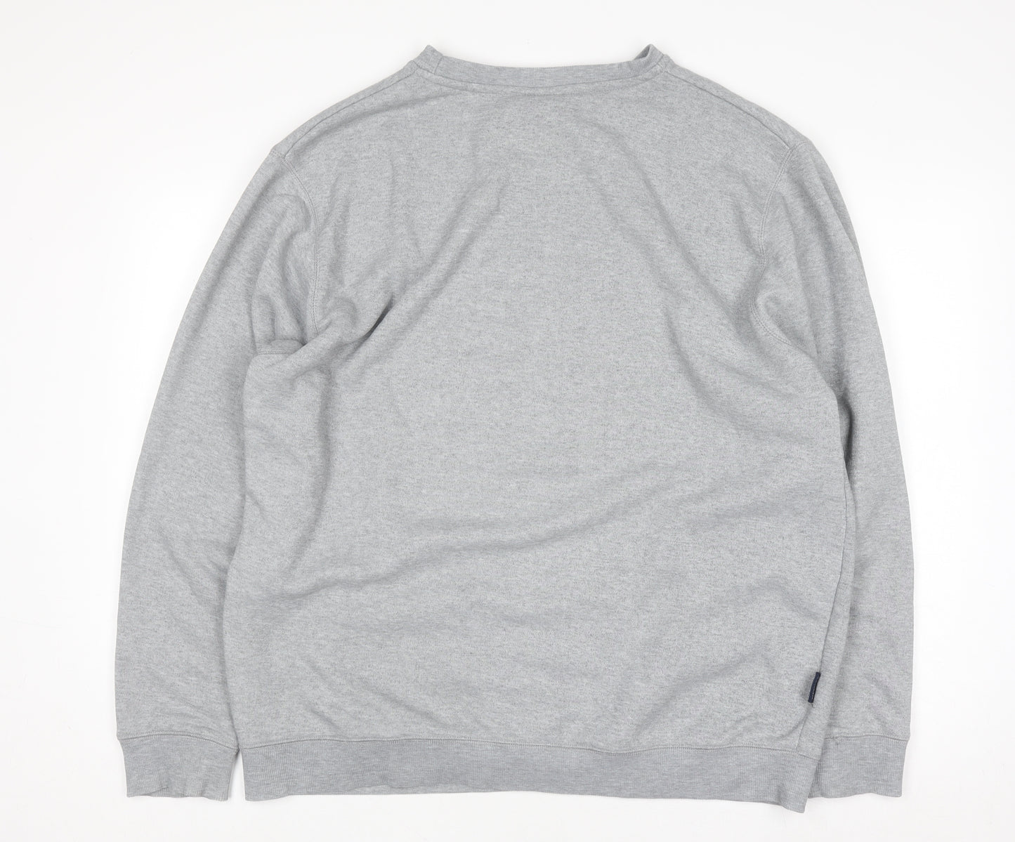 Slazenger Men's Grey XL Pullover Crew Neck Fleece Sweatshirt