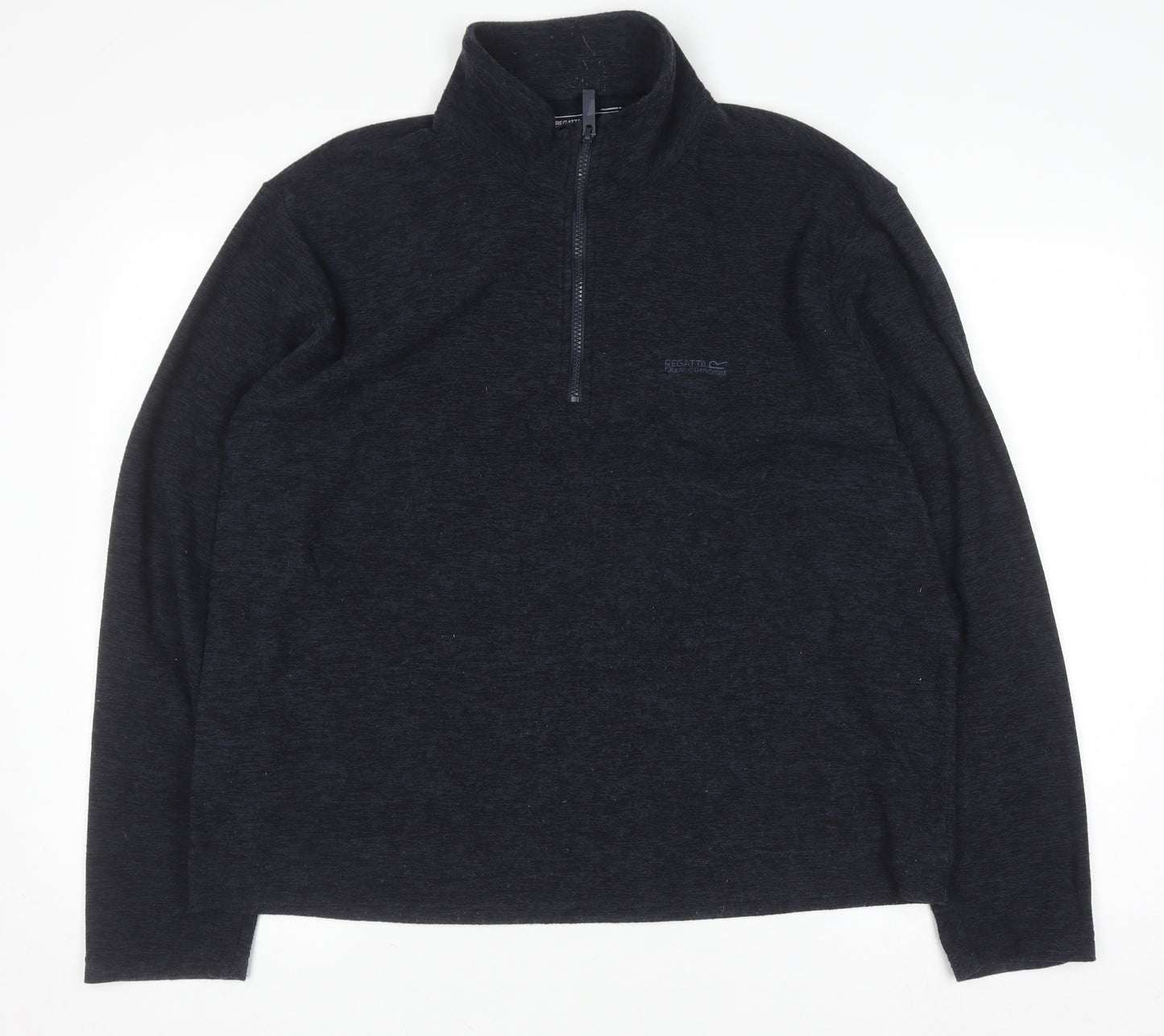 Regatta Men's Black XL Fleece 1/2 Zip Pullover Sweatshirt