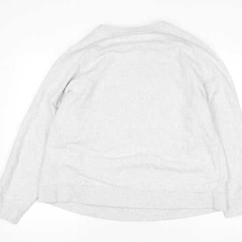 Marks and Spencer Women’s Grey Santa Monica 84 Cotton Sweatshirt L