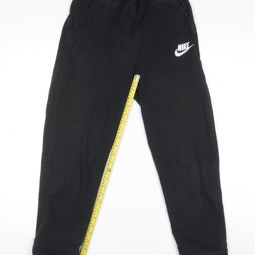 Nike Black Jogger Sweatpants Women XL 158-170cm Cotton Blend Comfort Fit
