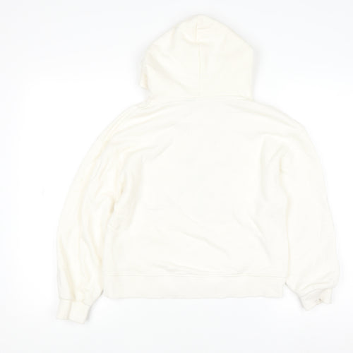 Zara Girls Ivory Disney Mickey Mouse Pullover Hoodie Size 10 Years