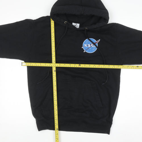 Prairie Mountain Men's Black NASA Pullover Hoodie Size S