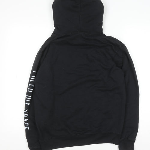 Prairie Mountain Men's Black NASA Pullover Hoodie Size S