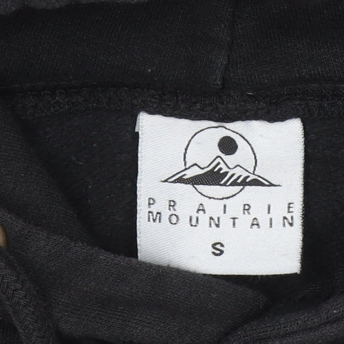 Prairie Mountain Men's Black NASA Pullover Hoodie Size S