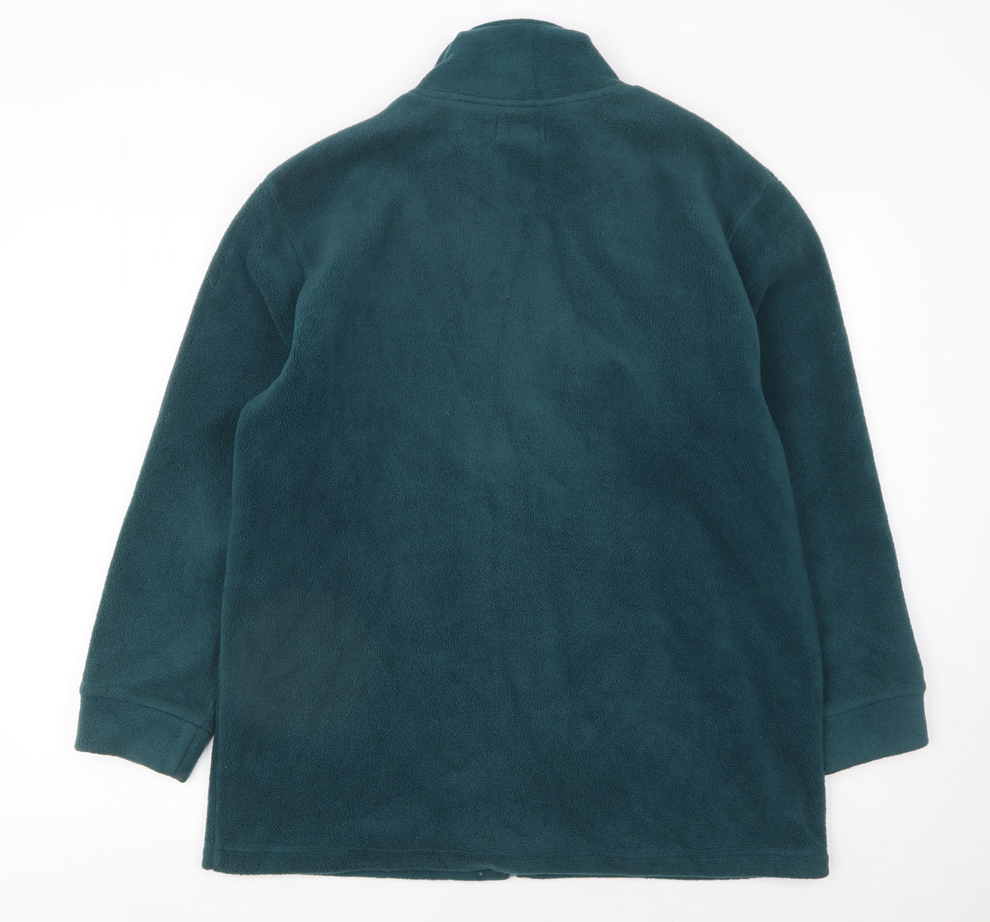 Bonmarché Women's Green Fleece Full Zip Jacket Size M