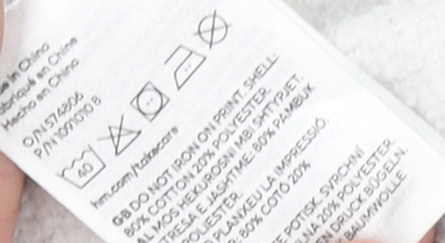 H&M Womens Grey Paris Graphic Sweatshirt Size 12 Regular Fit