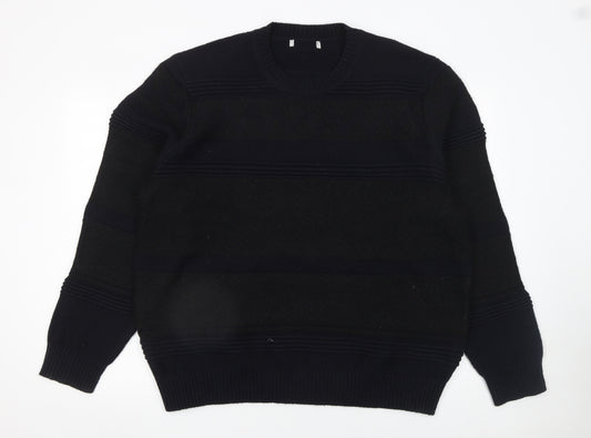 Marks and Spencer Men’s Dark Navy 2XL Crew Neck Knit Jumper