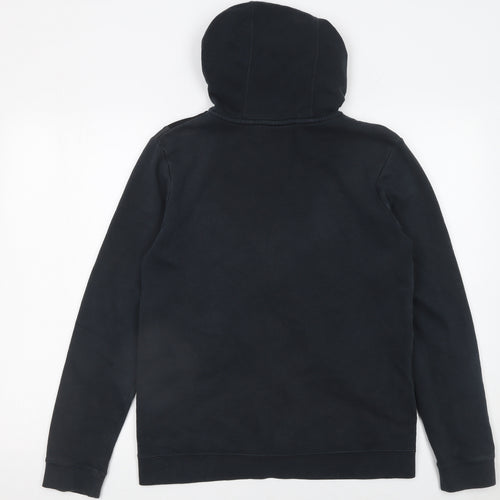 Nike Boys Black XL Full Zip Hoodie Colourblock Sports Jacket