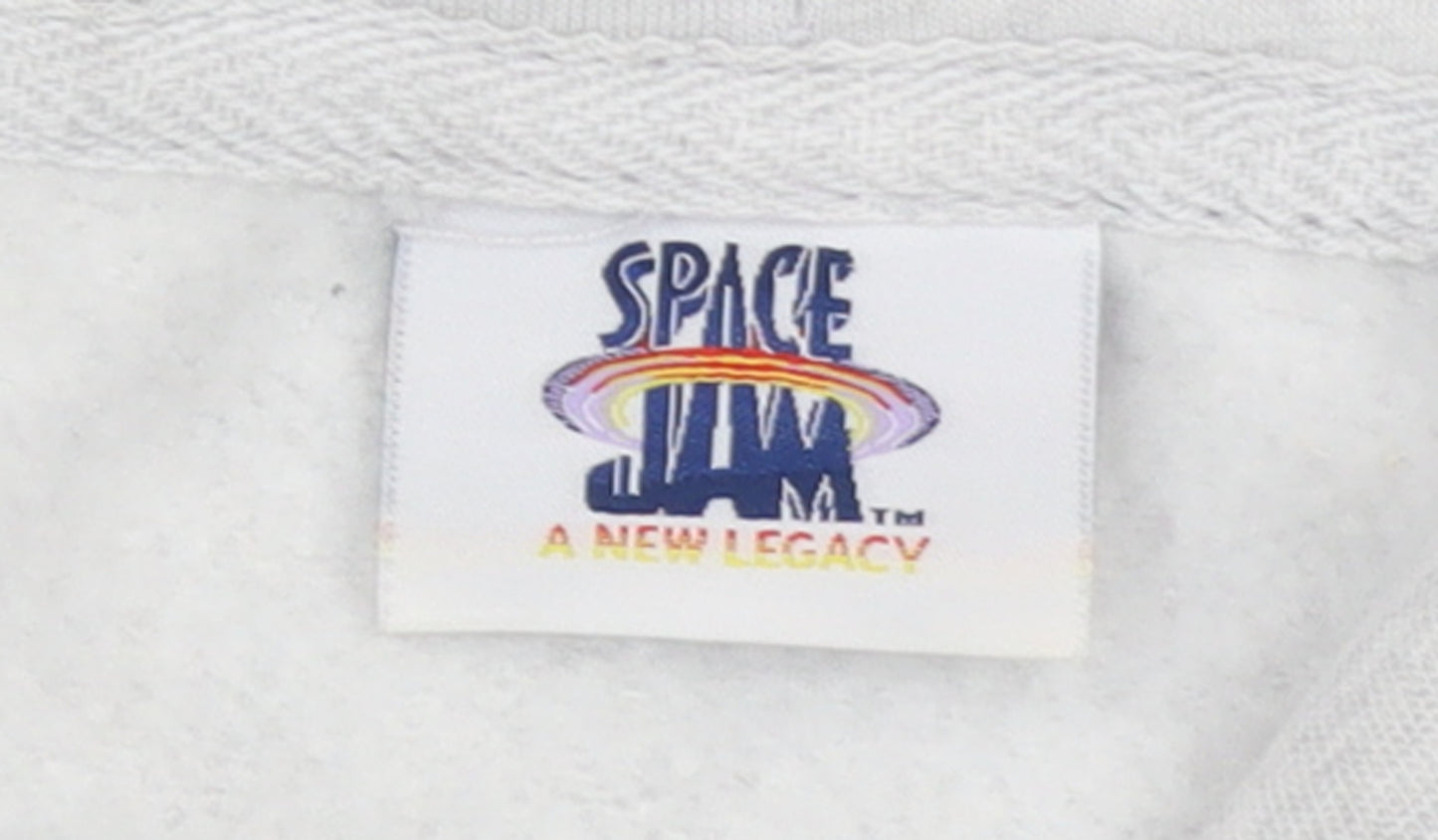 Space Jam A New Legacy Women’s Grey XL Pullover Hoodie Bugs Bunny Tune Squad