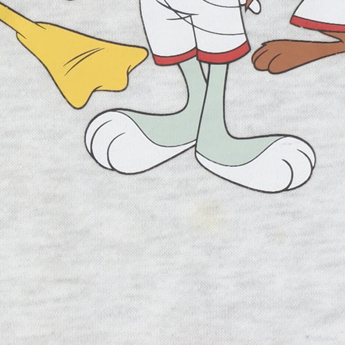 Space Jam A New Legacy Women’s Grey XL Pullover Hoodie Bugs Bunny Tune Squad