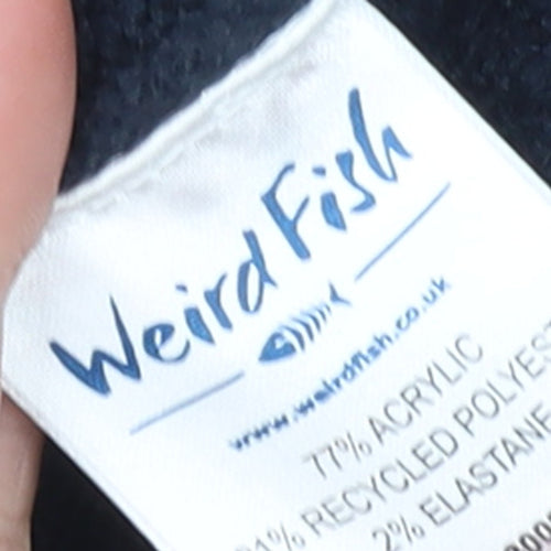 Weird Fish Women Blue Fair Isle Knit Jumper Size 18 Pullover