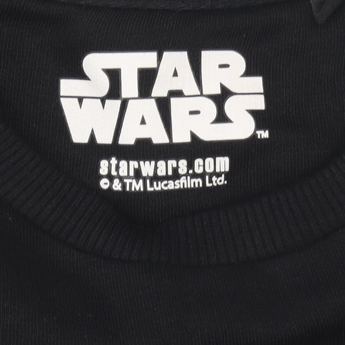 Star Wars Men's Black Graphic Print Sweatshirt Size S