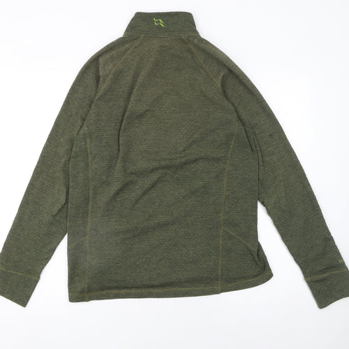 Rab Men's Green M 1/4 Zip Pullover Lightweight Sweatshirt