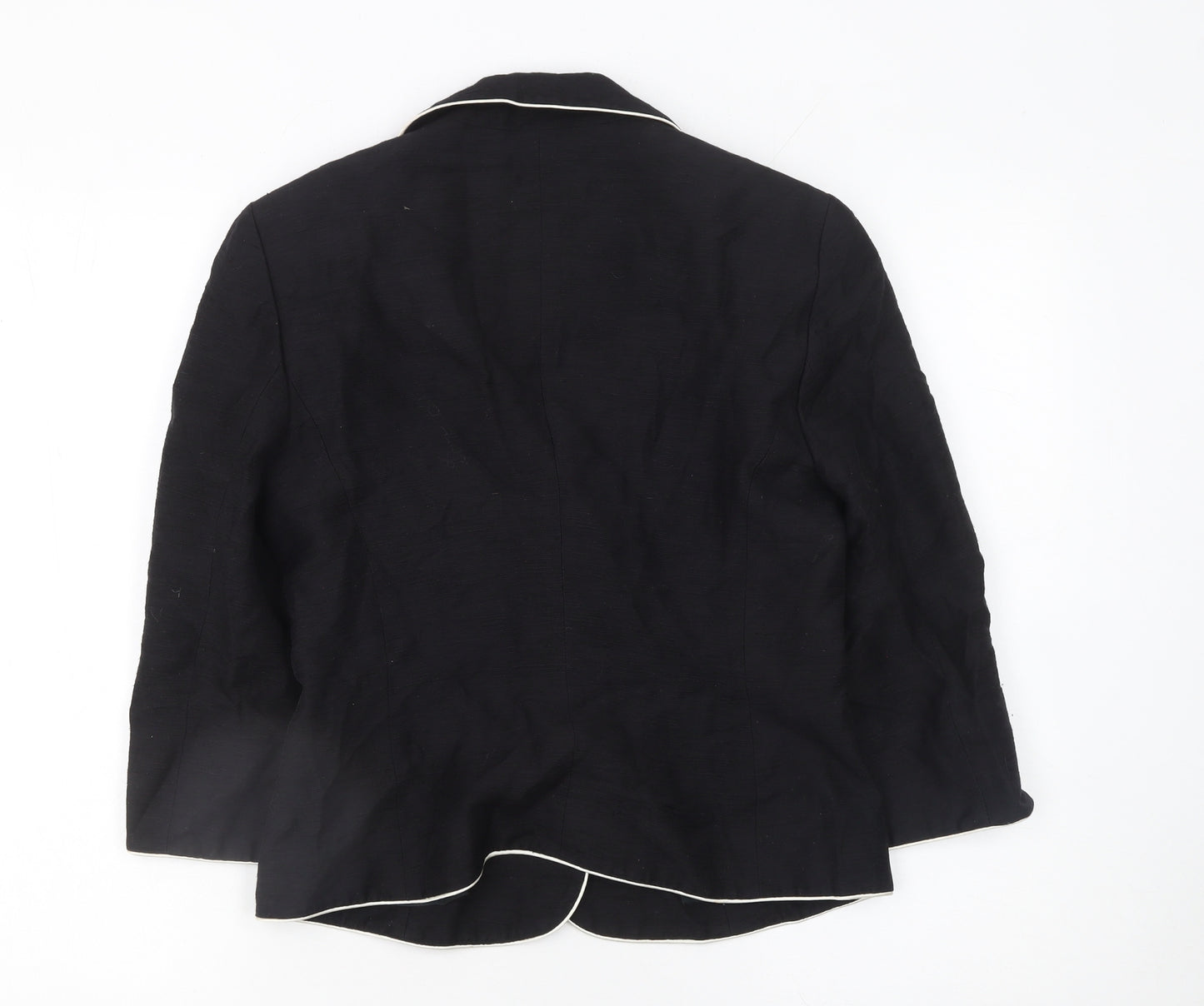 Phase Eight Women's Black Size 10 Tailored Blazer Jacket