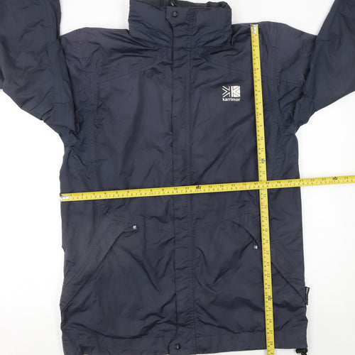 Karrimor Mens Blue Small Waterproof Explorer Parka Jacket
