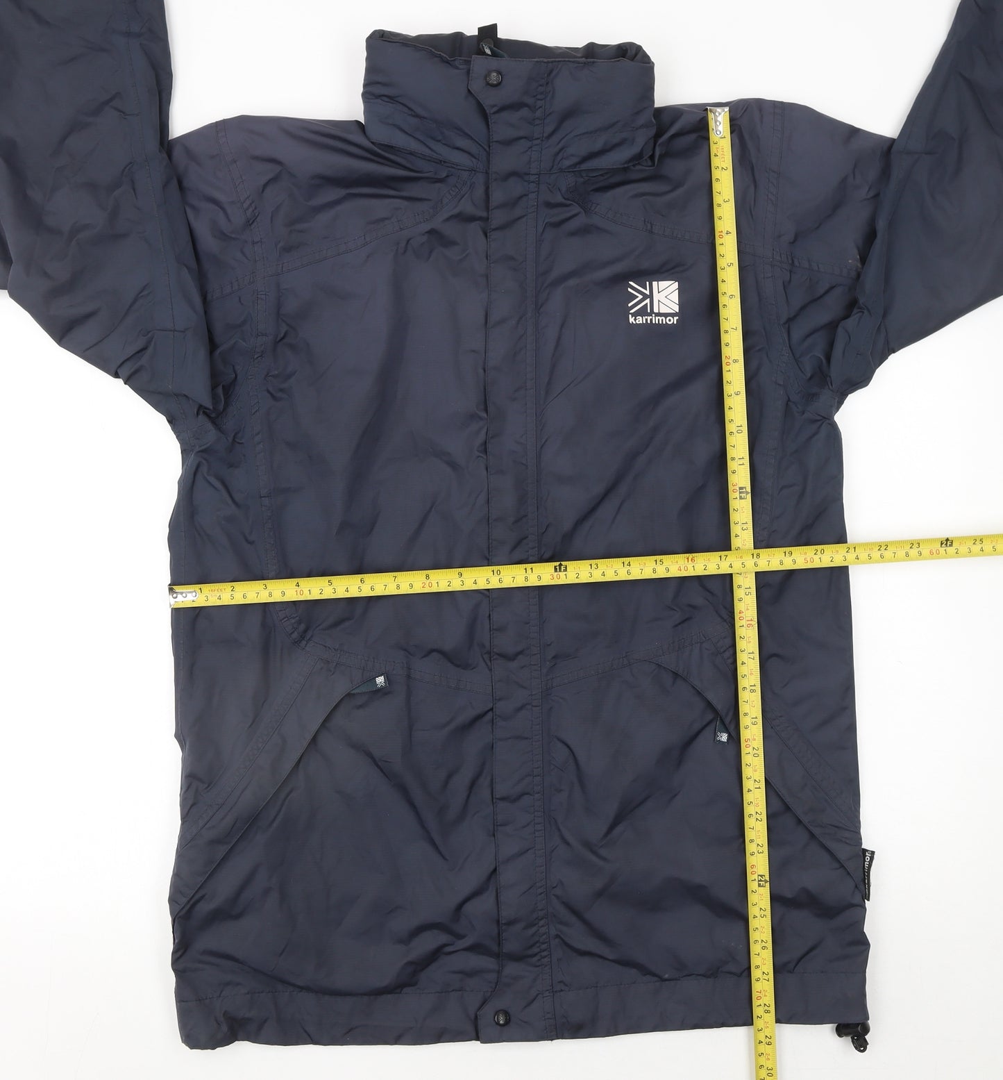 Karrimor Mens Blue Small Waterproof Explorer Parka Jacket