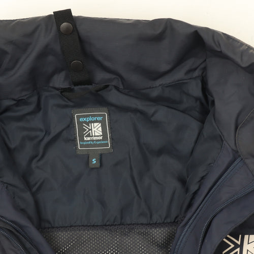 Karrimor Mens Blue Small Waterproof Explorer Parka Jacket