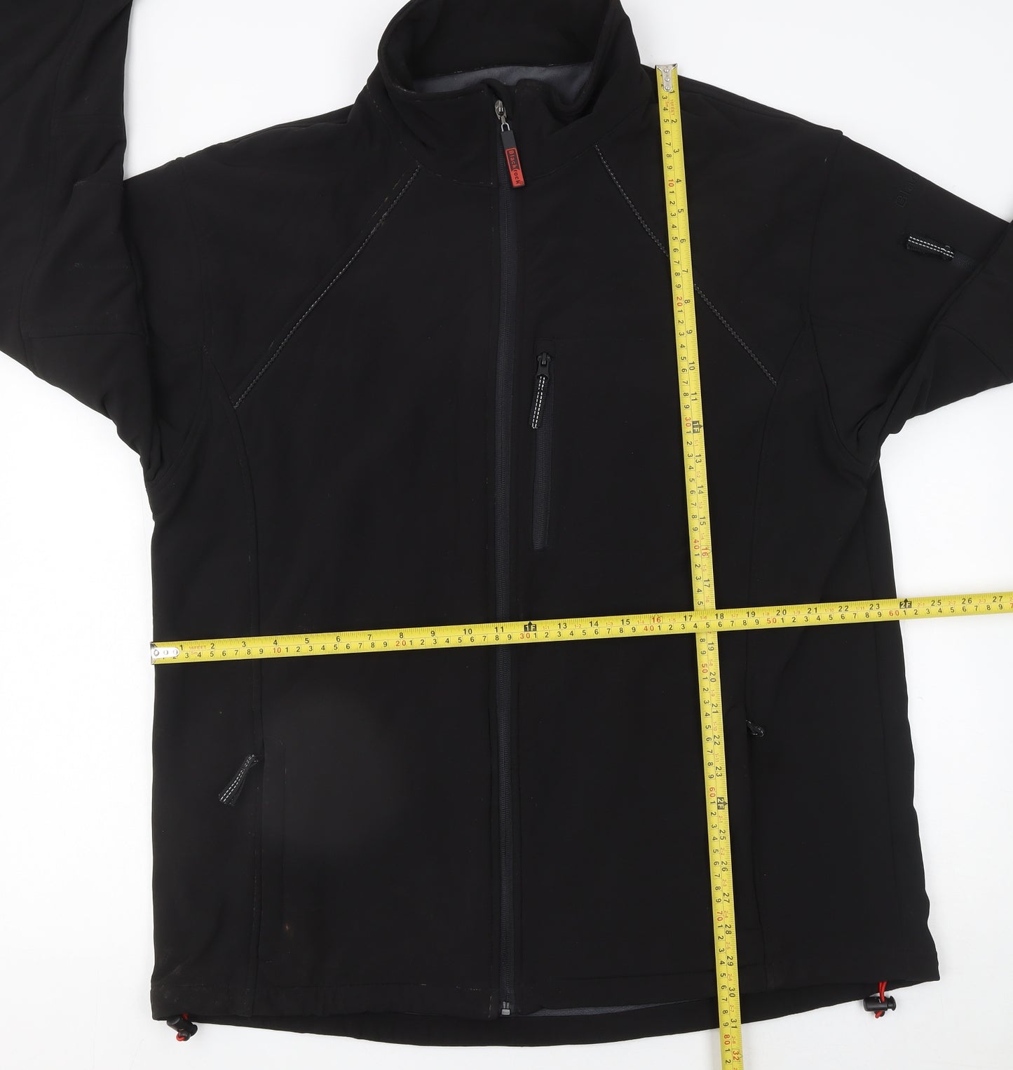Blackrock Men's Black XL Soft Shell Performance Jacket
