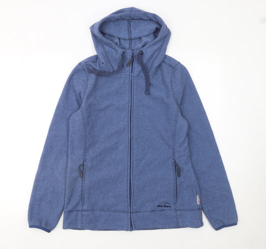 Peter Storm Women's Blue Full Zip Hooded Hoodie Size 14