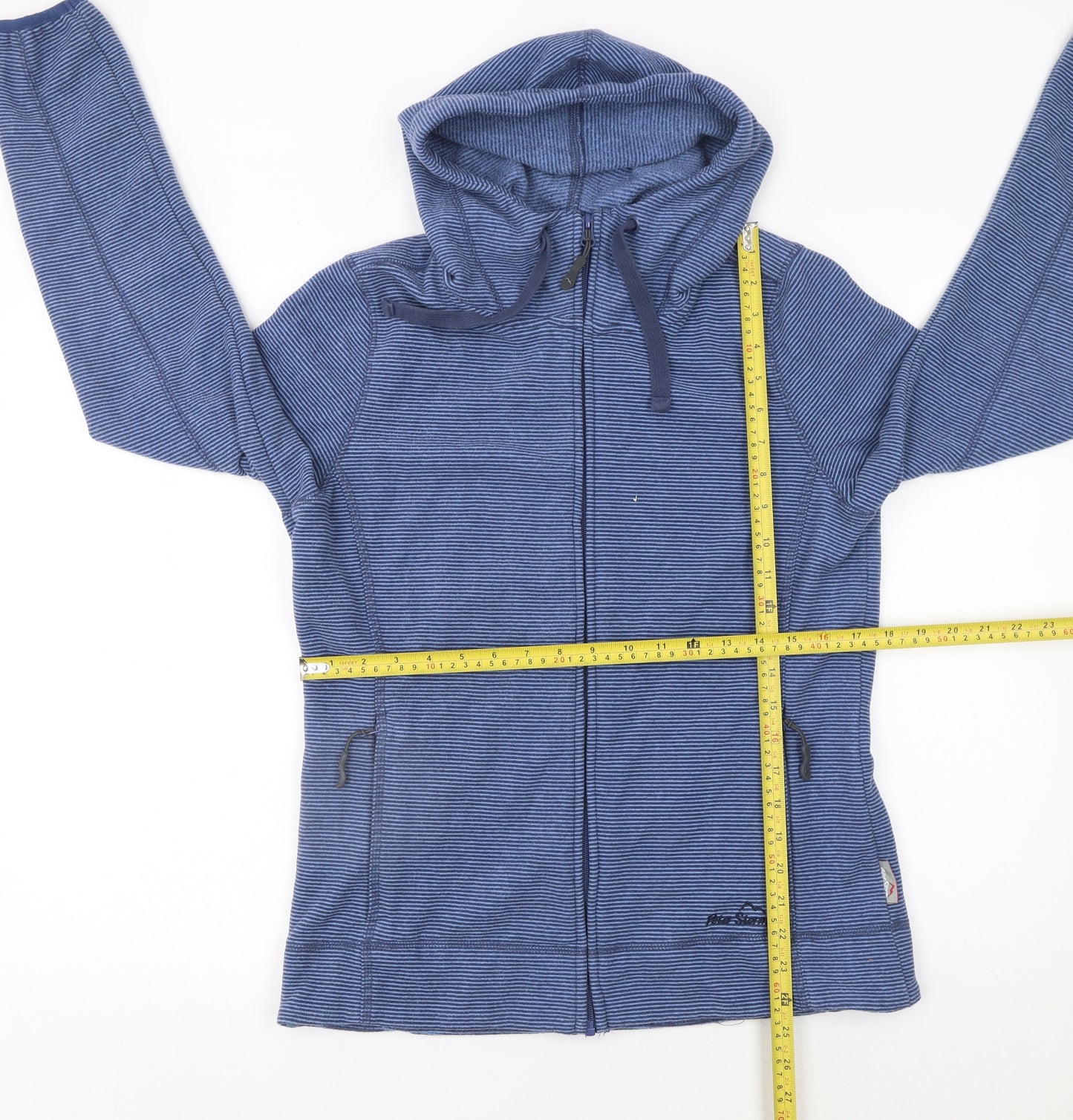 Peter Storm Women's Blue Full Zip Hooded Hoodie Size 14