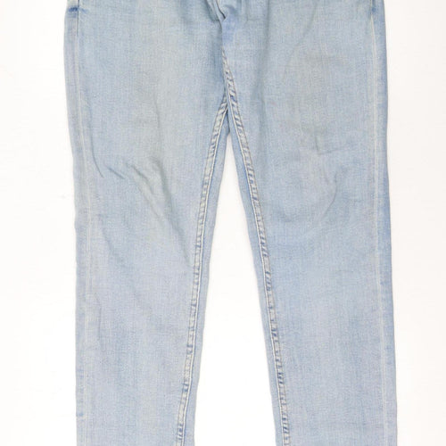 Zara Men’s Light Blue Skinny Denim Jeans Size L 32W Slim Fit