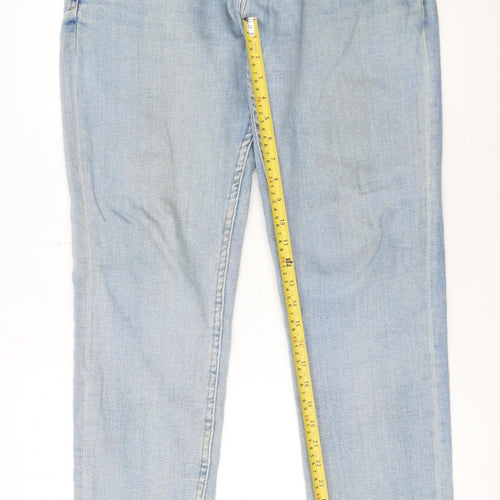 Zara Men’s Light Blue Skinny Denim Jeans Size L 32W Slim Fit