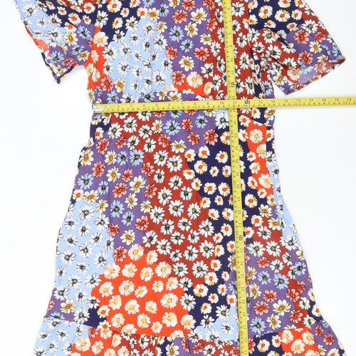 Dorothy Perkins Women’s Multicoloured Floral Shift Dress Size 12
