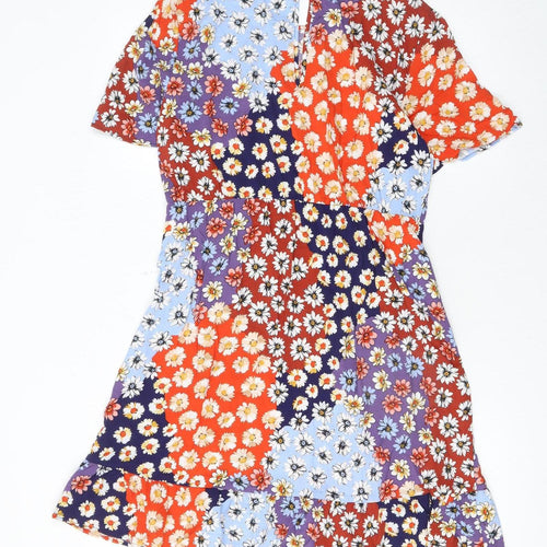 Dorothy Perkins Women’s Multicoloured Floral Shift Dress Size 12