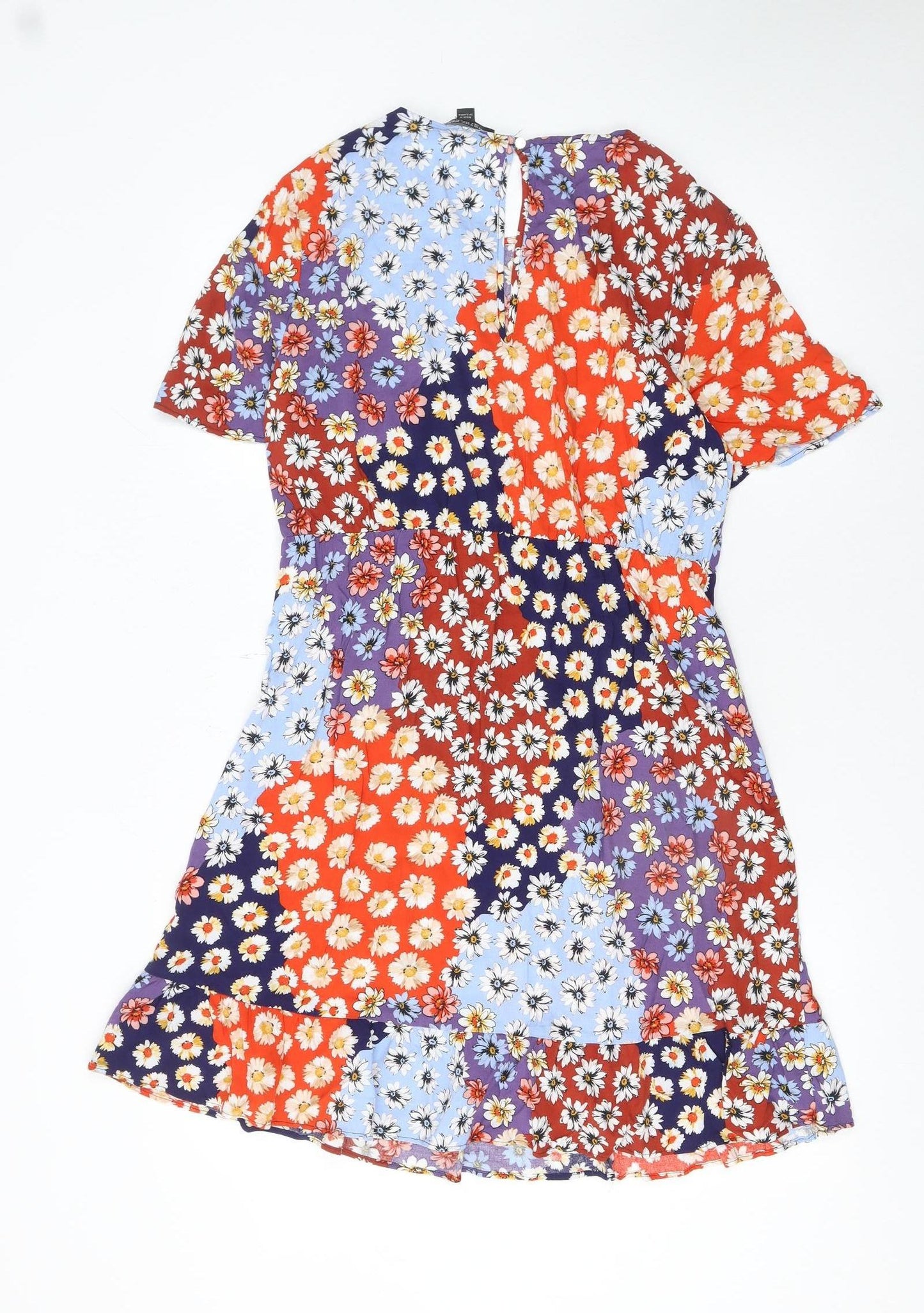 Dorothy Perkins Women’s Multicoloured Floral Shift Dress Size 12