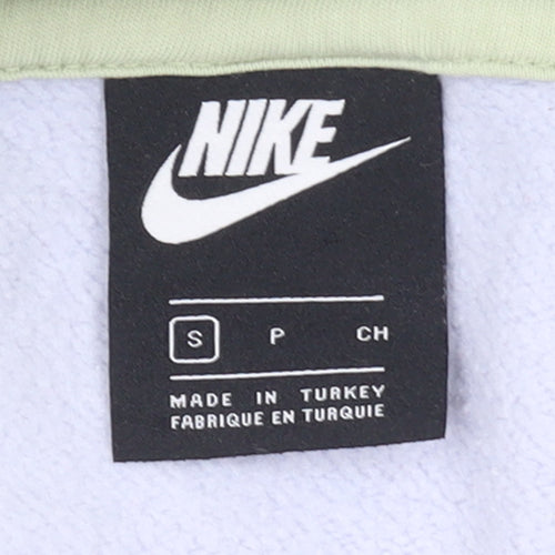 Nike Women’s Multicoloured Pullover Hoodie Small Cotton Blend
