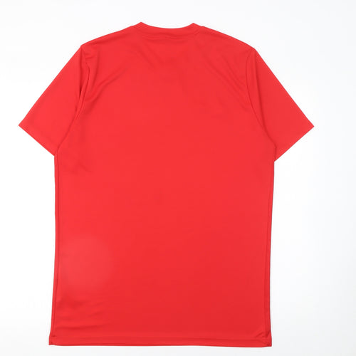 Nike Men's Red Dri-Fit Short Sleeve Sports T-Shirt Size L