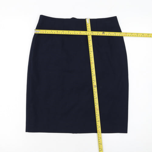 H&M Women's Black Knee Length Pencil Skirt Size 10