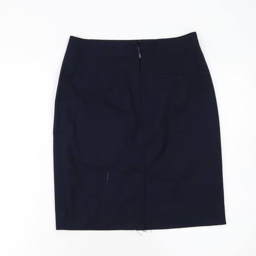 H&M Women's Black Knee Length Pencil Skirt Size 10