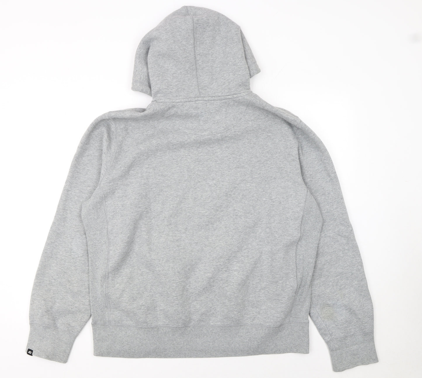 Nike Men's Grey Pullover Hoodie L Regular Fit Athletic Dept Logo