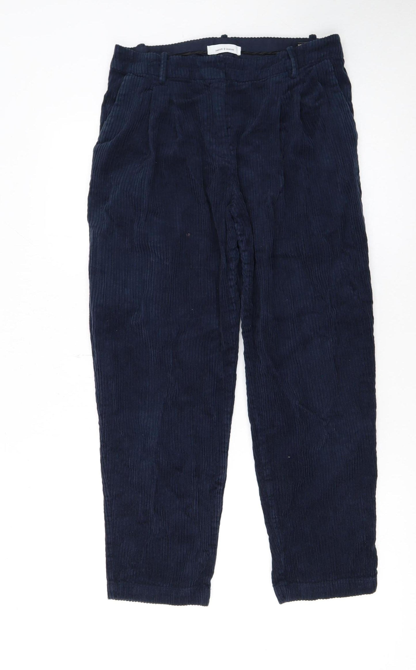 Samsøe Samsøe Women’s Blue Corduroy Trousers Size S